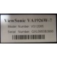 ViewSonic VA1926W-7 (Миасс)