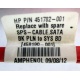 SPS-Cable в Миассе, SATA BK PLN to SYS BD; HP PN 451782-001 в Миассе, SP 459190-001 (Миасс)