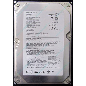 Жесткий диск 40Gb Seagate Barracuda 7200.7 ST340014A IDE (Миасс)