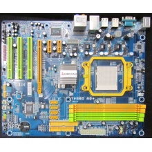 Материнская плата Biostar TF560 A2+ VER 5.0 s.AM2+ Б/У (Миасс)