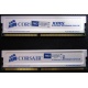 Память 2шт по 1024Mb DDR Corsair XMS3200 CMX1024-3200C2PT XMS3202 V1.6 400MHz CL 2.0 063844-5 Platinum Series (Миасс)