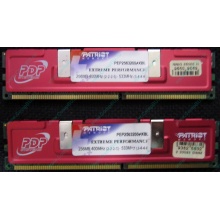 Память 512Mb (2x256Mb) DDR-1 533MHz Patriot PEP2563200+XBL (Миасс)