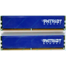 Память 1Gb (2x512Mb) DDR2 Patriot PSD251253381H pc4200 533MHz (Миасс)