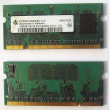 Модуль памяти для ноутбуков 256MB DDR2 SODIMM PC3200 (Миасс)