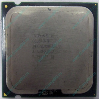 Процессор Intel Celeron D 347 (3.06GHz /512kb /533MHz) SL9XU s.775 (Миасс)